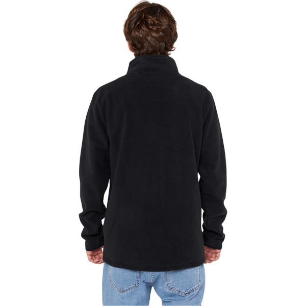 2025 Rip Curl Heren Pool Zoeken Fleece Crew 05QMFL - Black